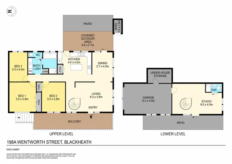 Floorplan of Homely house listing, 198A Wentworth Street, Blackheath NSW 2785