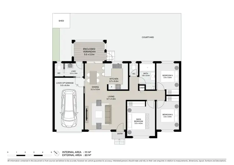 Floorplan of Homely villa listing, 5/56 Ryans Road, Umina Beach NSW 2257