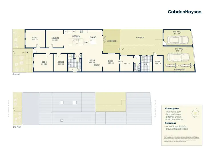 Floorplan of Homely house listing, 105 Corunna Road, Stanmore NSW 2048
