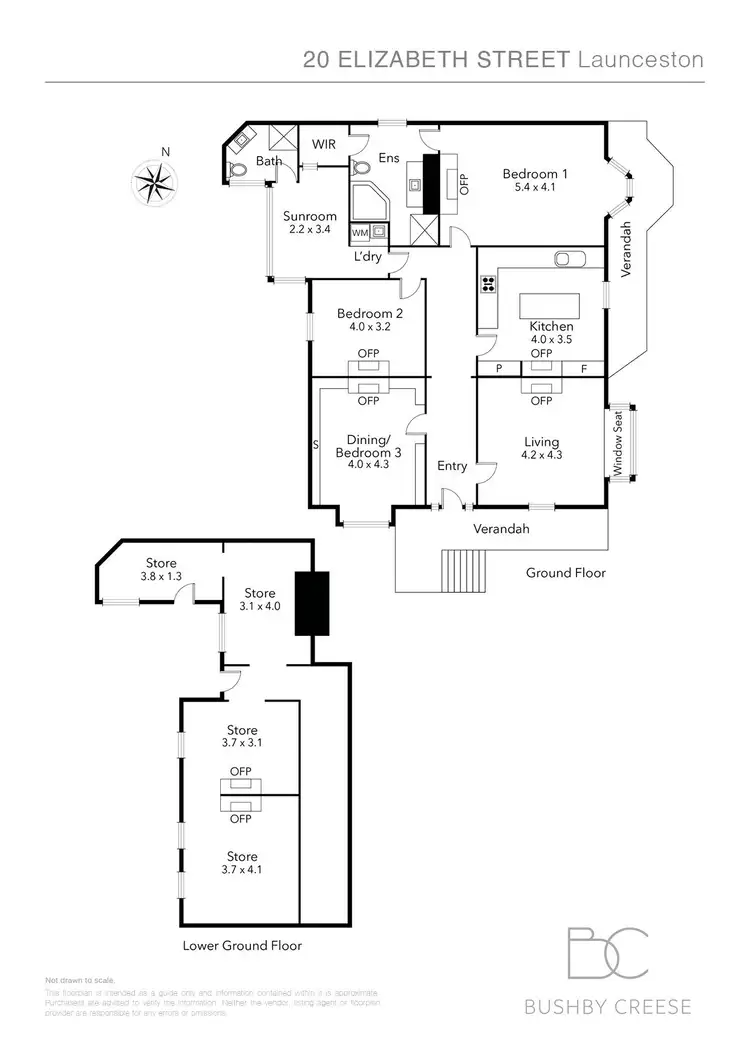 Floorplan of Homely house listing, 20 Elizabeth Street, Launceston TAS 7250