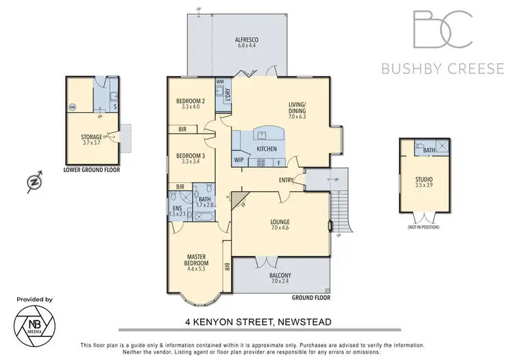 Floorplan of Homely house listing, 4 Kenyon Street, Newstead TAS 7250