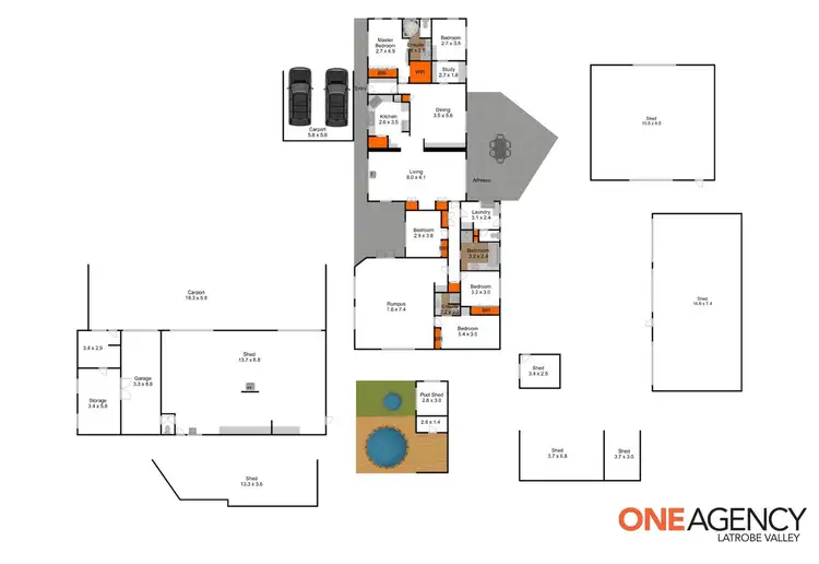 Floorplan of Homely house listing, 925 Darlimurla Road, Boolarra VIC 3870