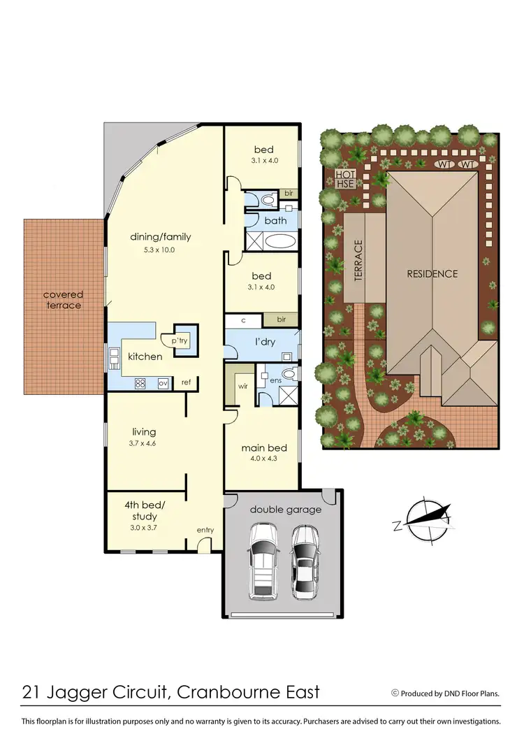 Floorplan of Homely house listing, 21 Jagger Circuit, Cranbourne East VIC 3977