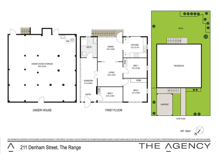 Floorplan of Homely house listing, 211 Denham Street, The Range QLD 4700