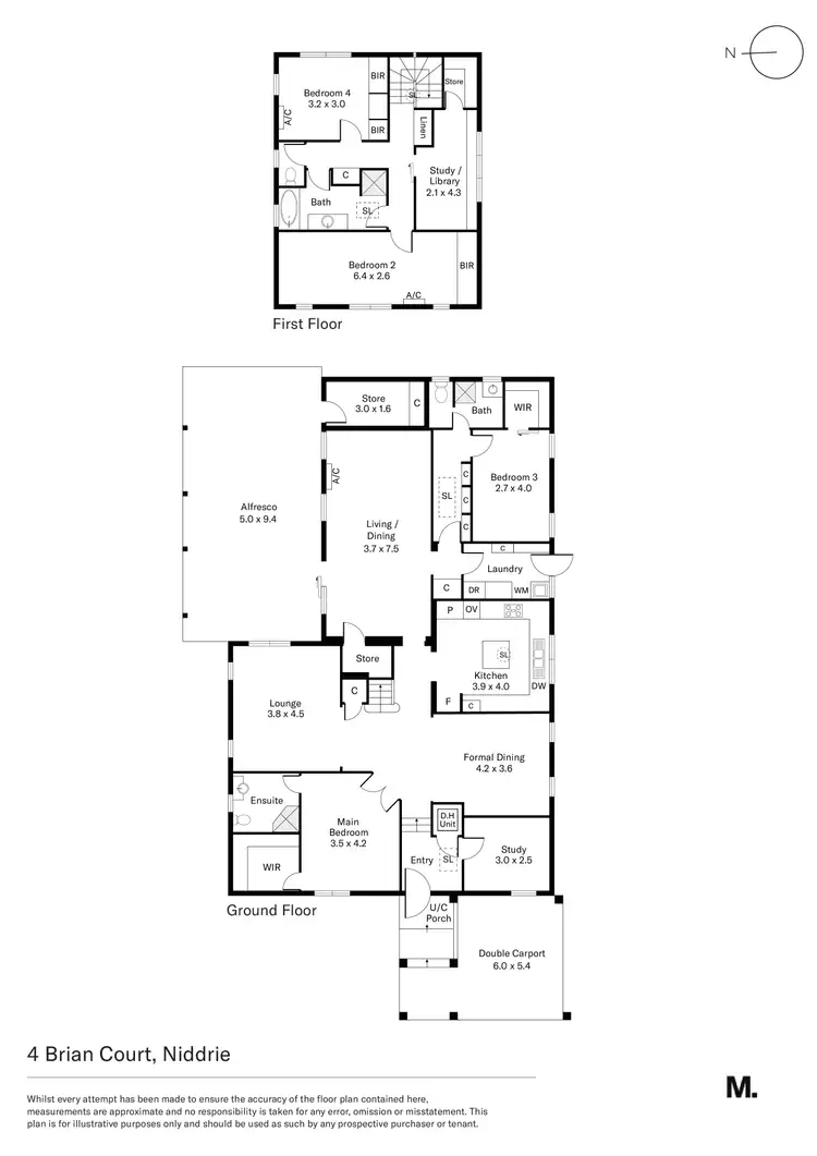 Floorplan of Homely house listing, 4 Brian Court, Niddrie VIC 3042