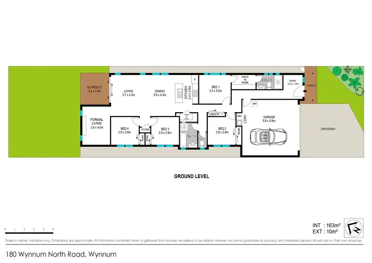 Floorplan of Homely house listing, 180 Wynnum North Road, Wynnum QLD 4178
