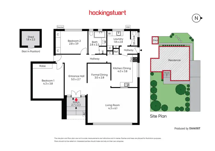 Floorplan of Homely unit listing, 3/10 Palm Grove, Kilsyth VIC 3137