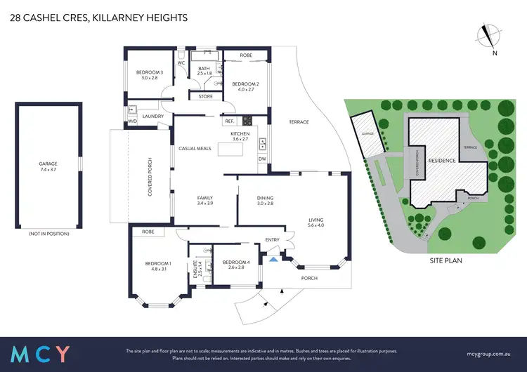 Floorplan of Homely house listing, 28 Cashel Crescent, Killarney Heights NSW 2087
