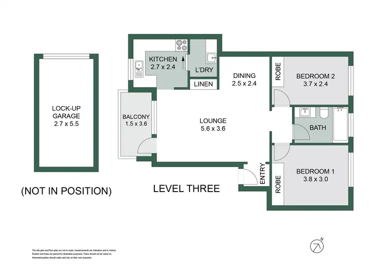 Floorplan of Homely apartment listing, 15/63 Pacific Parade, Dee Why NSW 2099