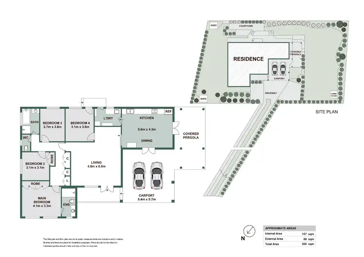 Floorplan of Homely house listing, 5 Dowrena Place, Berowra NSW 2081