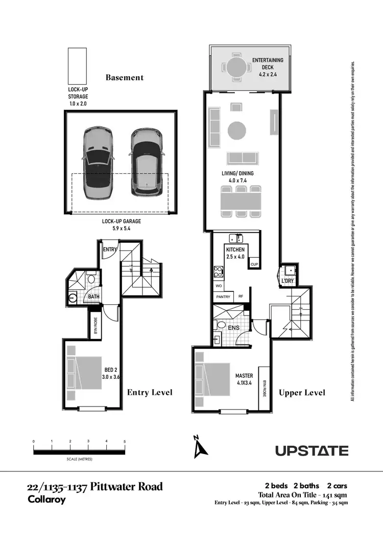 Floorplan of Homely apartment listing, 22/1135-1139 Pittwater Road, Collaroy NSW 2097