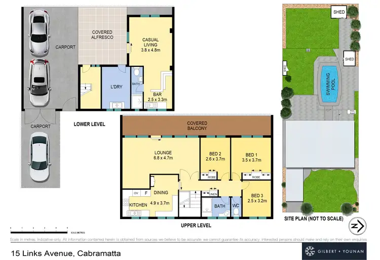Floorplan of Homely house listing, 15 Links Avenue, Cabramatta NSW 2166