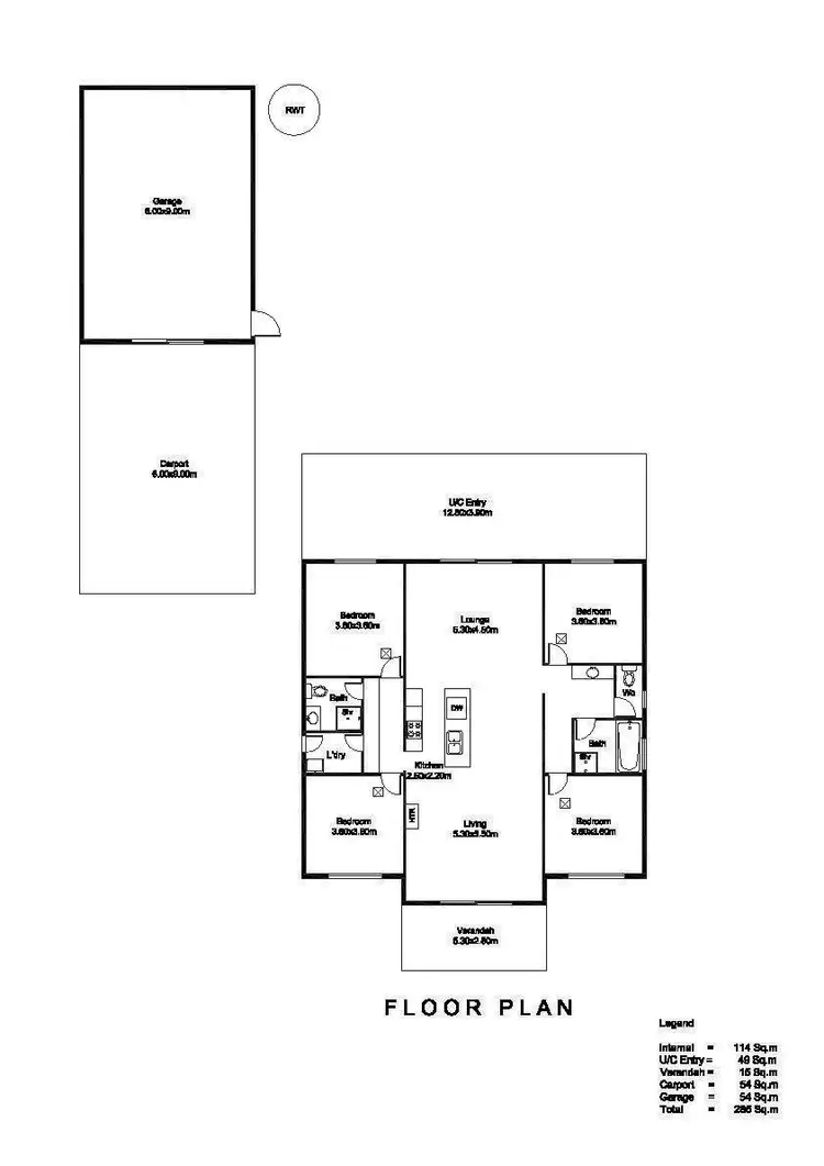 Floorplan of Homely house listing, 35 North Terrace, Moonta Bay SA 5558