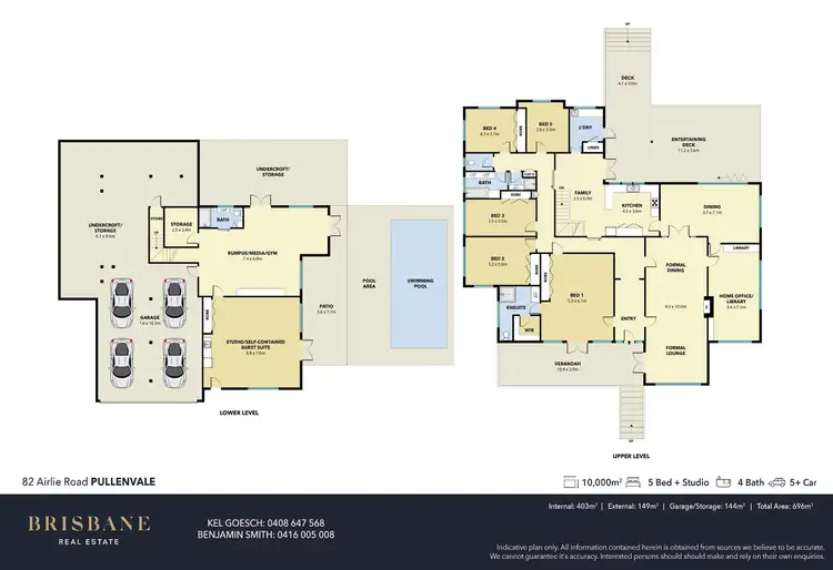 Floorplan of Homely rural property listing, 82 Airlie Road, Pullenvale QLD 4069