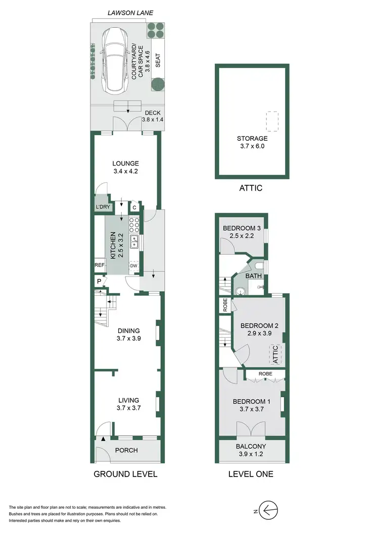 Floorplan of Homely house listing, 78 Denison Street, Bondi Junction NSW 2022