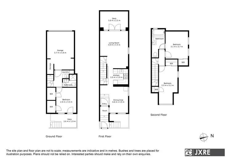 Floorplan of Homely townhouse listing, 89 The Avenue, Windsor VIC 3181