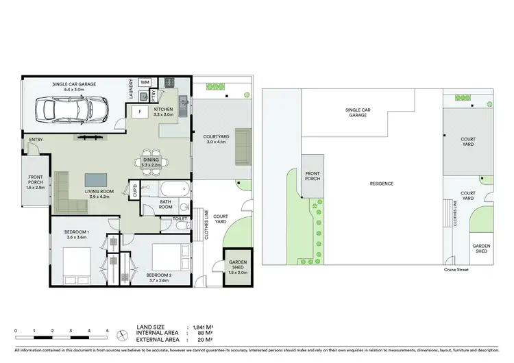 Floorplan of Homely villa listing, 8/61-63 Crane Street, Ballina NSW 2478