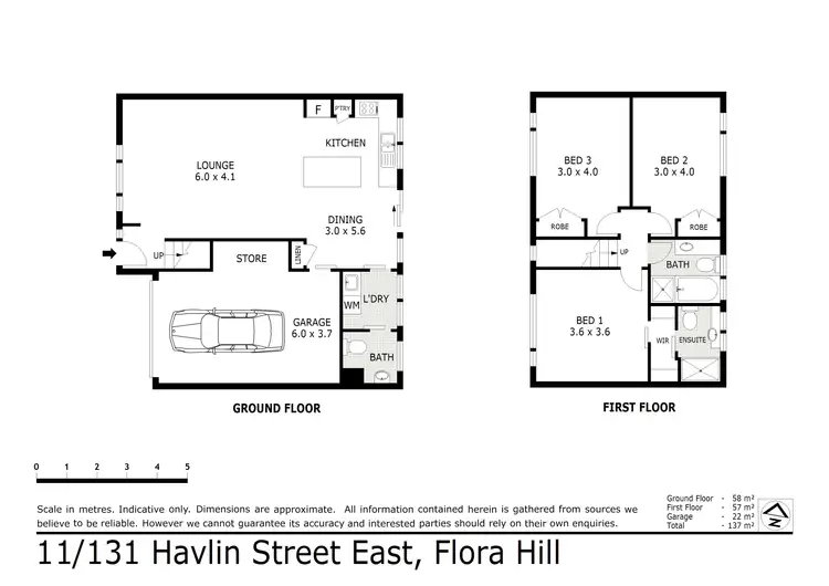 Floorplan of Homely house listing, 11/131 Havlin Street, Flora Hill VIC 3550