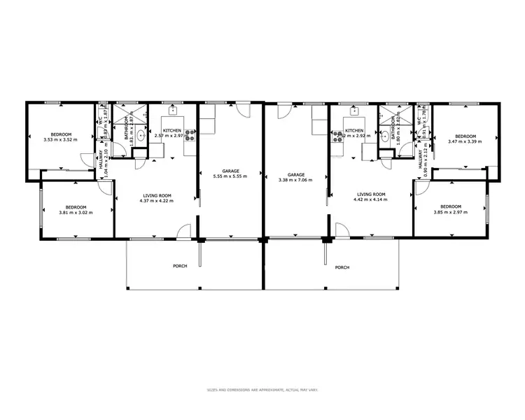 Floorplan of Homely block of units listing, 6 Vigilant Close, Bentley Park QLD 4869