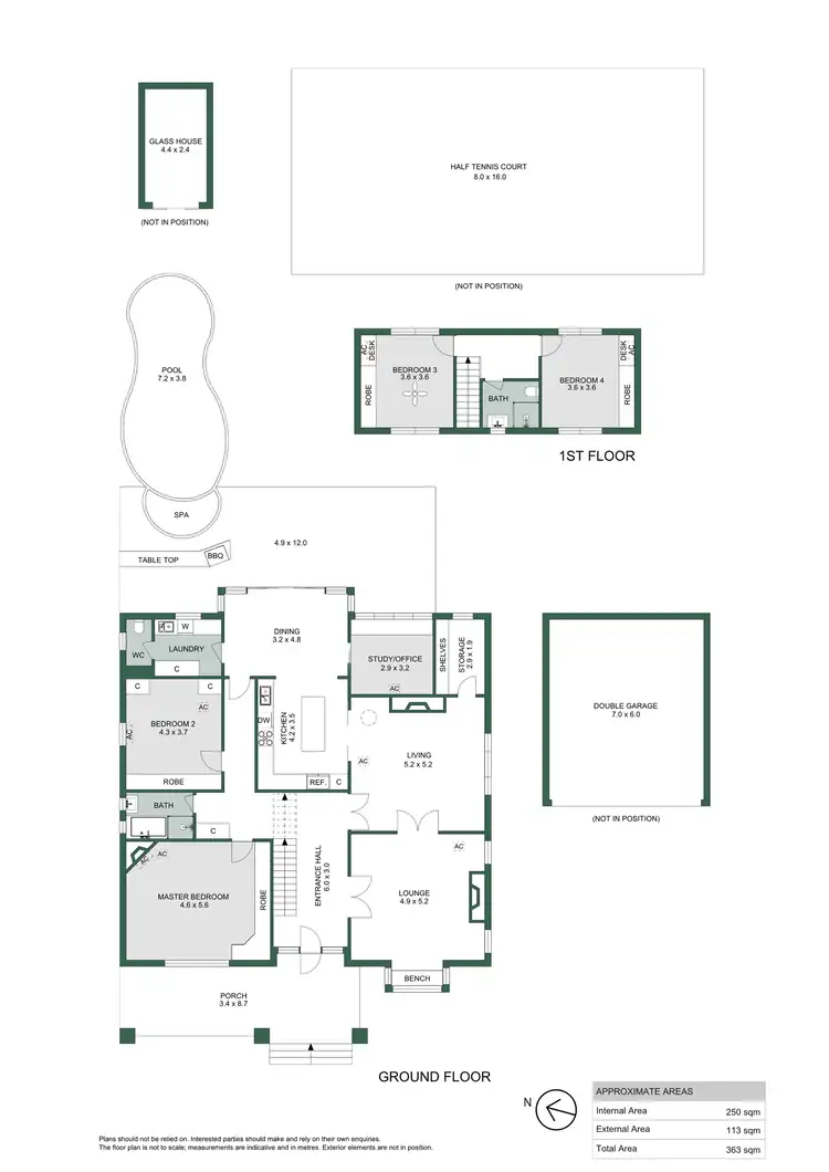 Floorplan of Homely house listing, 402 Glynburn Road, Erindale SA 5066