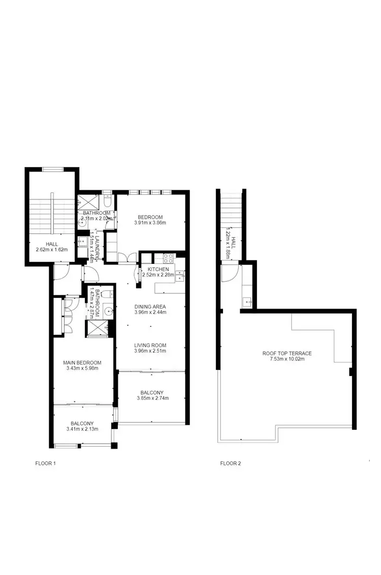 Floorplan of Homely apartment listing, 3331-3332/123-127 Williams Esplanade, Palm Cove QLD 4879