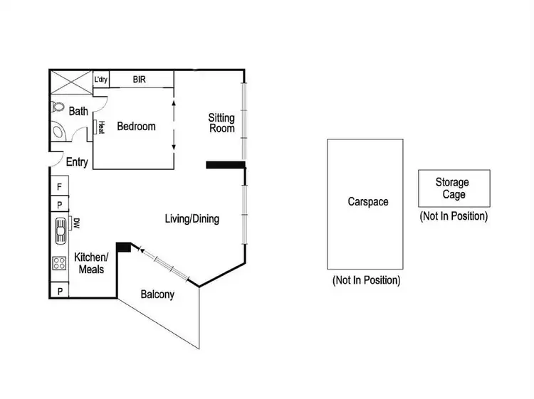 Floorplan of Homely apartment listing, 112/2 Albert Road, South Melbourne VIC 3205
