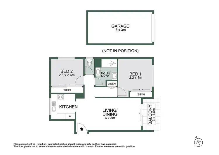 Floorplan of Homely apartment listing, 6/42 Alma Road, Clayfield QLD 4011