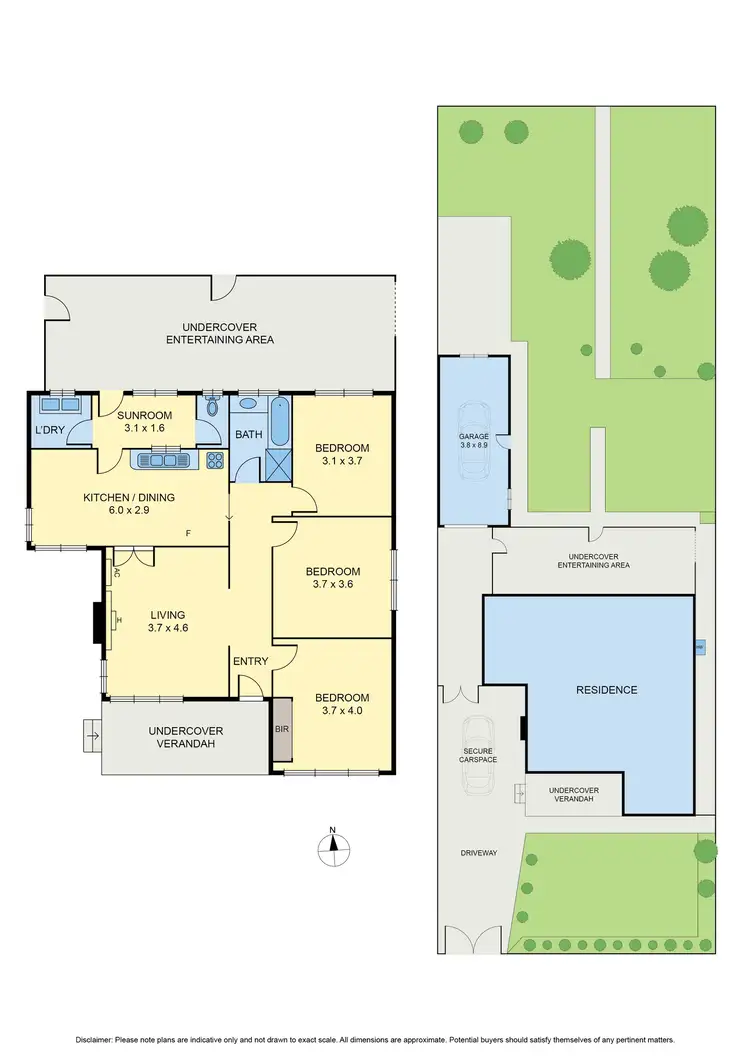 Floorplan of Homely house listing, 2 North Street, Airport West VIC 3042