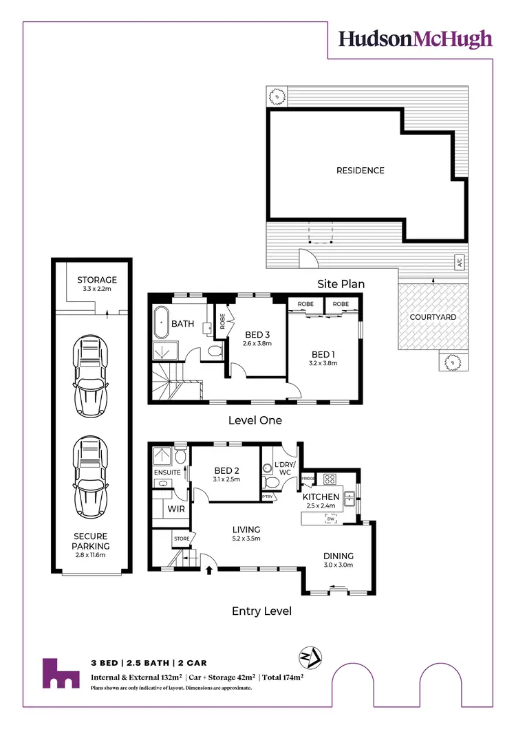 Floorplan of Homely townhouse listing, 6/344-348 Norton Street, Leichhardt NSW 2040