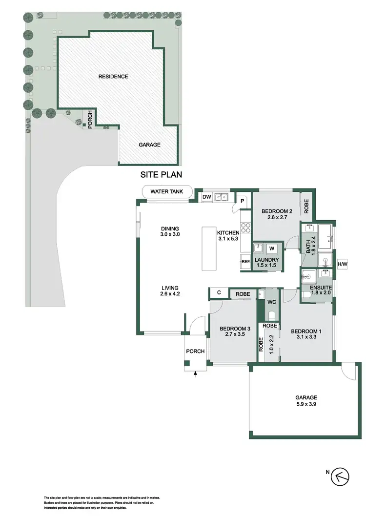 Floorplan of Homely unit listing, 2/37 Lugano Avenue, Dromana VIC 3936