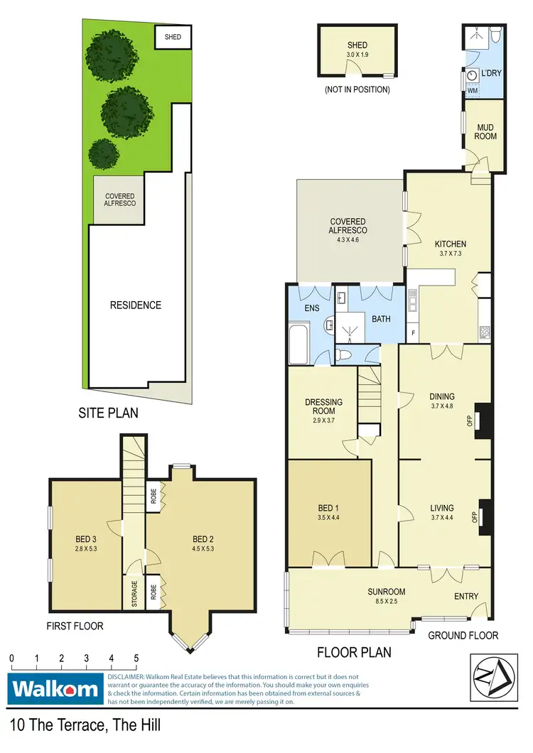 Floorplan of Homely house listing, 10 The Terrace, The Hill NSW 2300