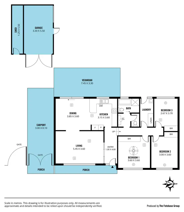 Floorplan of Homely house listing, 63 Scenic Way, Hackham SA 5163