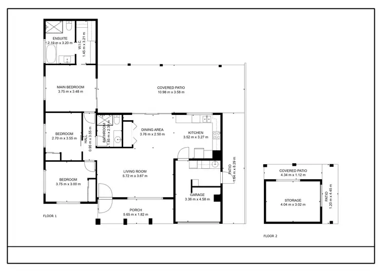 Floorplan of Homely house listing, 11 Corinda Close, Trinity Beach QLD 4879