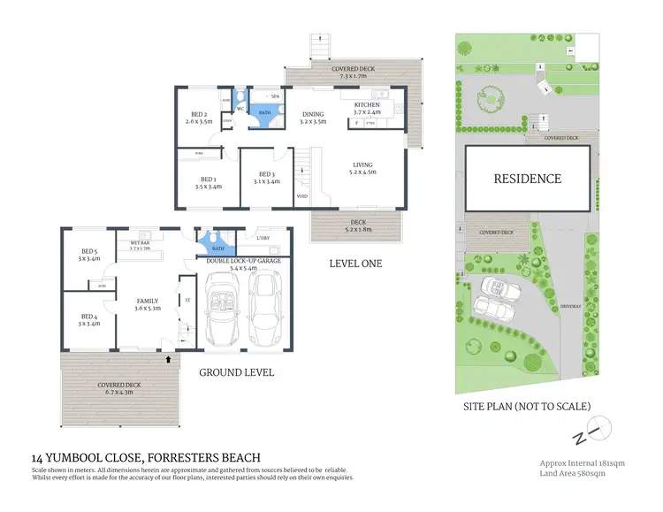Floorplan of Homely house listing, 14 Yumbool Close, Forresters Beach NSW 2260