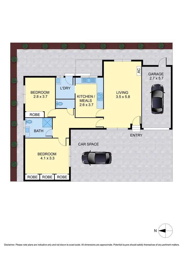 Floorplan of Homely unit listing, 5/32-34 Kelsby Street, Reservoir VIC 3073