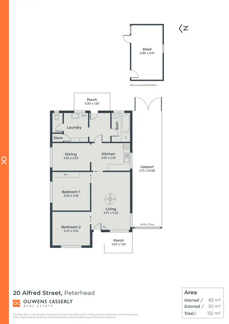 Floorplan of Homely house listing, 20 Alfred Street, Peterhead SA 5016