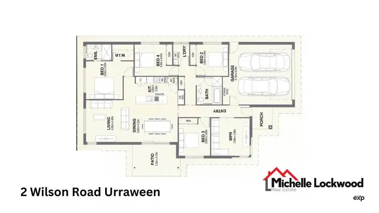 Floorplan of Homely house listing, 2 Wilson Road, Urraween QLD 4655