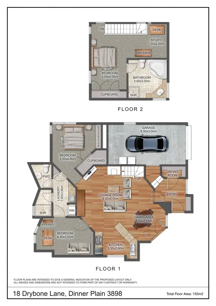 Floorplan of Homely house listing, 18 Drybone Lane, Dinner Plain VIC 3898