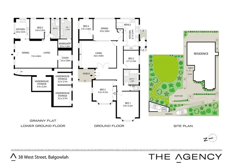 Floorplan of Homely house listing, 38 West Street, Balgowlah NSW 2093
