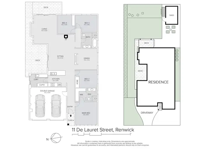 Floorplan of Homely house listing, 11 De Lauret Street, Renwick NSW 2575