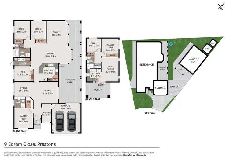 Floorplan of Homely house listing, 9 Edrom Close, Prestons NSW 2170