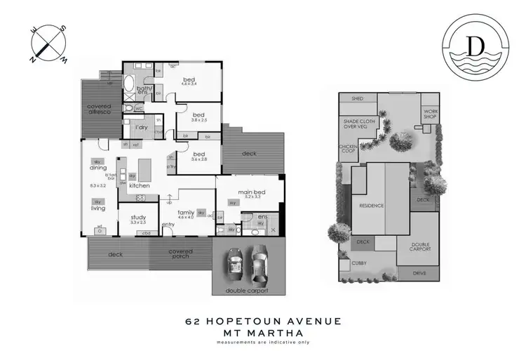 Floorplan of Homely house listing, 62 Hopetoun Avenue, Mount Martha VIC 3934