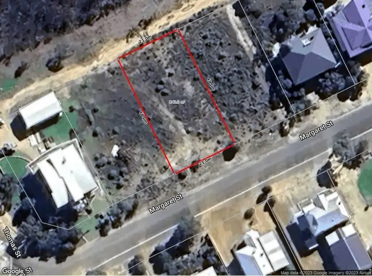 Floorplan of Homely land listing, 44 Margaret Street, Bremer Bay WA 6338