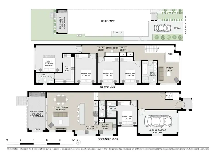 Floorplan of Homely semi-detached listing, 36a Picnic Point Road, Panania NSW 2213