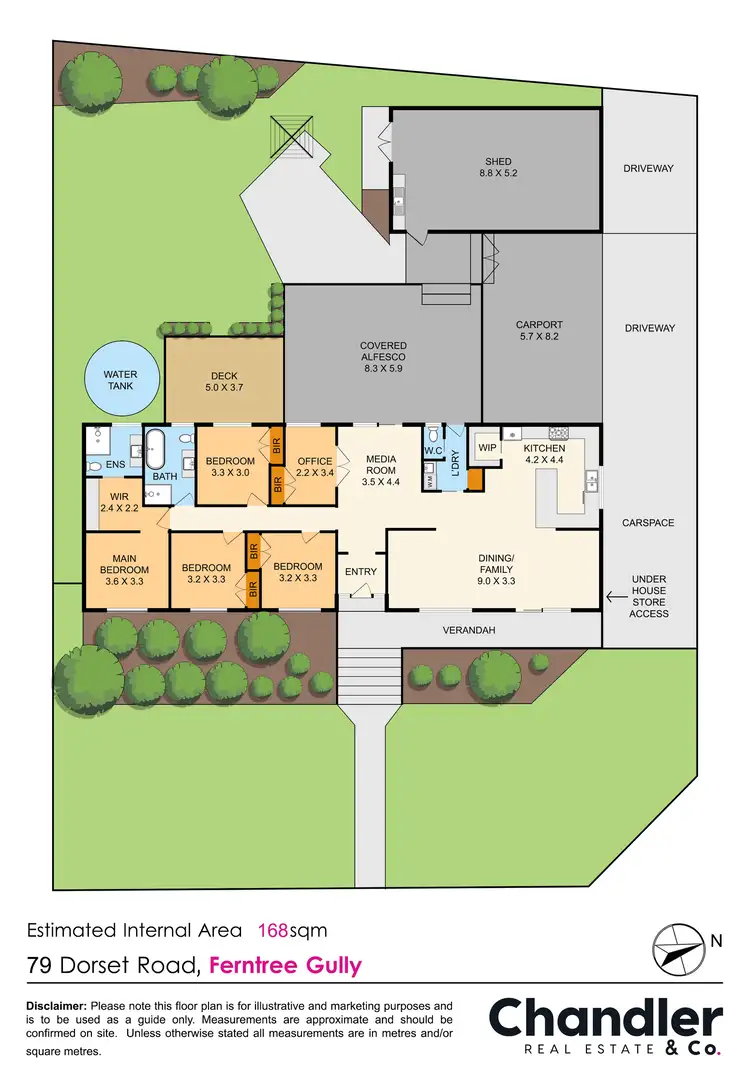 Floorplan of Homely house listing, 79 Dorset Road, Ferntree Gully VIC 3156