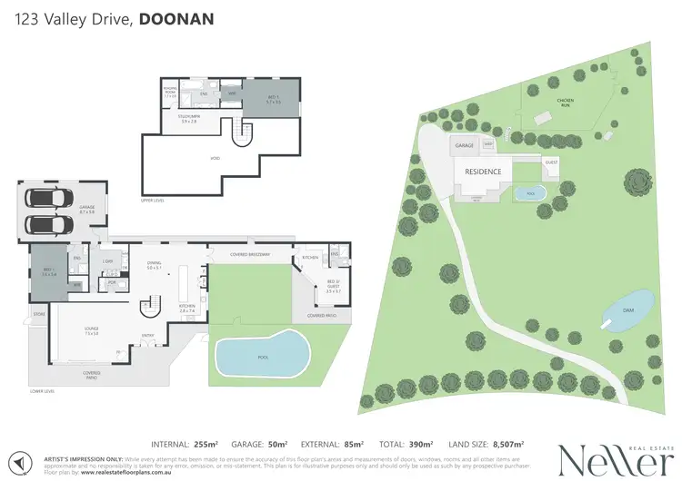 Floorplan of Homely house listing, 123 Valley Drive, Doonan QLD 4562