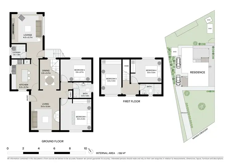Floorplan of Homely house listing, 19 Wanda Crescent, Berowra Heights NSW 2082