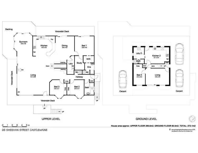 Floorplan of Homely house listing, 26 Sheehan Street, Castlemaine VIC 3450