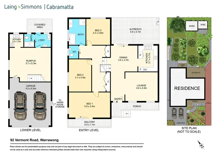 Floorplan of Homely house listing, 92 Vermont Road, Warrawong NSW 2502