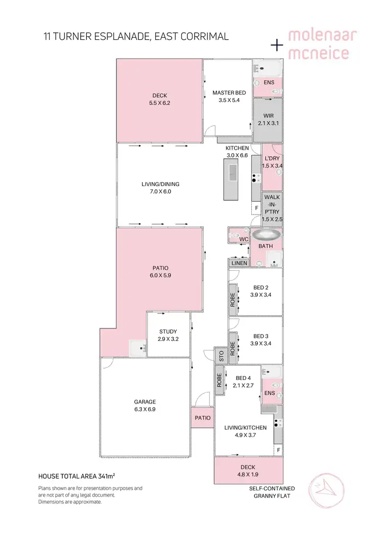Floorplan of Homely house listing, 11 Turner Esplanade, East Corrimal NSW 2518